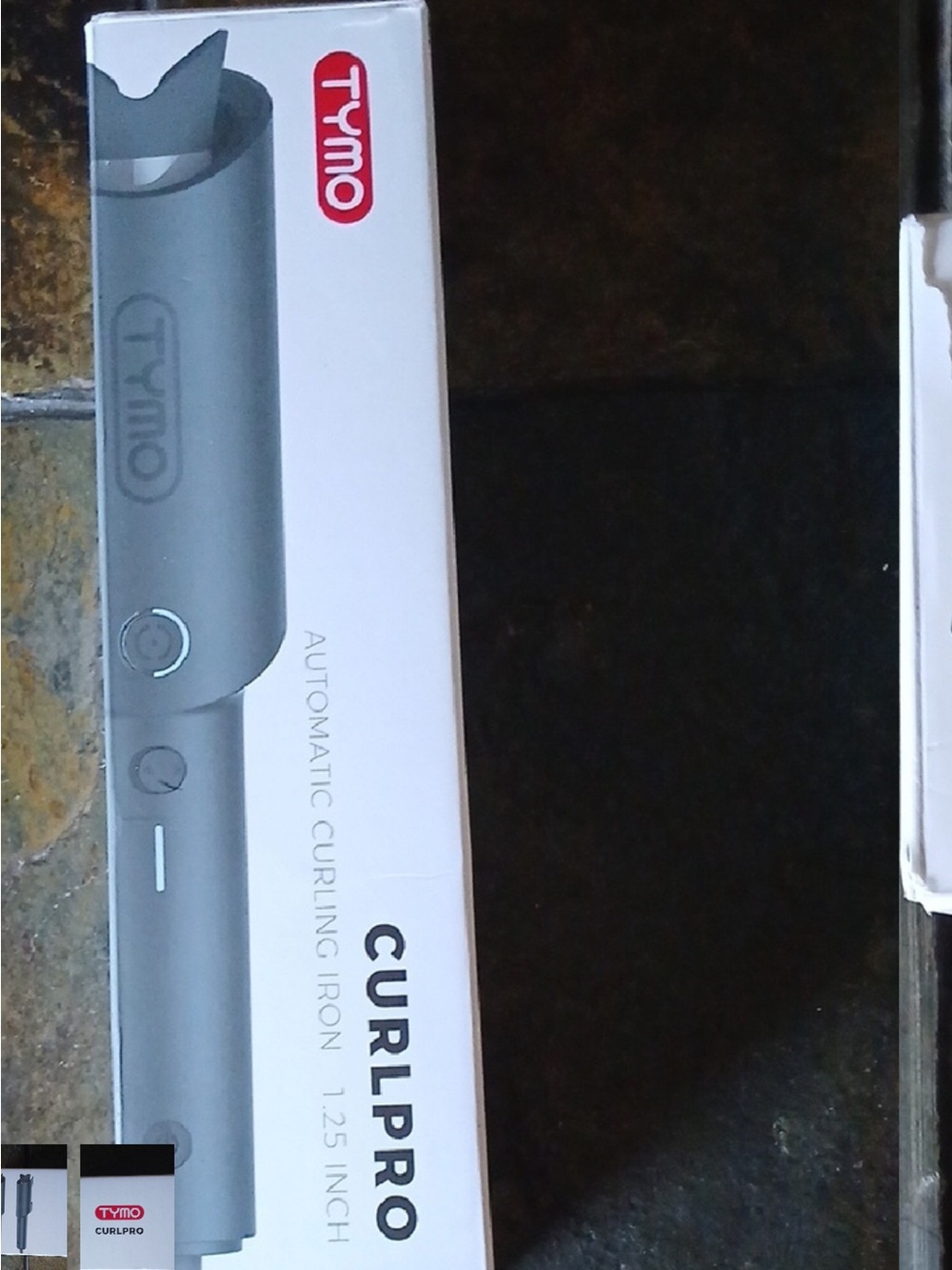 Tymo CurlPro Automatic Curling Iron - Silver. 1.25” inches.    D